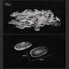 (25 Pair) Eyeglasses Part Nose pad Silicone Material Soft Push in and Screw in by dhoptical (Push in, 15MM) view 4