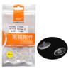 (25 Pair) Soft Nose pad Silicone Material Push in Screw in Eyewear Part by dhoptical (11MM Screw in) view 1