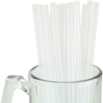 Made in USA Pack of 250 Unwrapped BPA-Free Plastic Drinking Straws (Clear - 10" X 0.28")