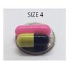 Empty Gelatin Capsules Also Known AS GELCAPS (1000 Count, Size 4 Clear) view 2