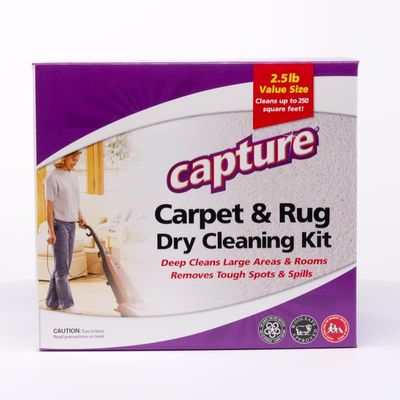 Capture Premium Lemon Scent Carpet Cleaner 2.5 lb. Powder - Case of: 1