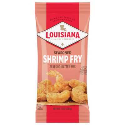 Louisiana Fish Fry Products Shrimp Fry, 10 Oz, Pack of 12