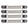Double Chain Praying Hands Motorcycle Vest Extender view 1