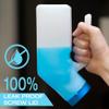 Urinals for Men Glow in The Dark Lid by Tilcare (2 Pack) - 32oz/1000mL Thick Plastic Mens Bedpan Bottle with Screw-on Lid - Spill Proof Urinary Chamber - Male Portable Travel Pee Bottles view 2