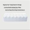 Complete Deluxe Baby Healthcare + Grooming Kit | 3X Liquid Medicine Dispensers, Hair Comb | Pill Box-Vaccination Check Sheet | Unisex, for Infant Boys + Girls | Perfect Registry-Shower Gift (White) view 3
