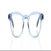 eyebobs Clearly Unisex Premium Blue Light Readers, Crystal Front and Temples, 1.50 Diopter view 1