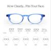 eyebobs Clearly Unisex Premium Blue Light Readers, Crystal Front and Temples, 1.75 Diopter view 4