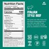 CHOMPS Grass Fed Italian Style Beef Jerky Snack Sticks, Keto, Whole30, Paleo, Gluten Free, Sugar Free, Low Carb, AIP Diet Compliant, 100 Calories,1.15 Oz, Pack of 24 view 2
