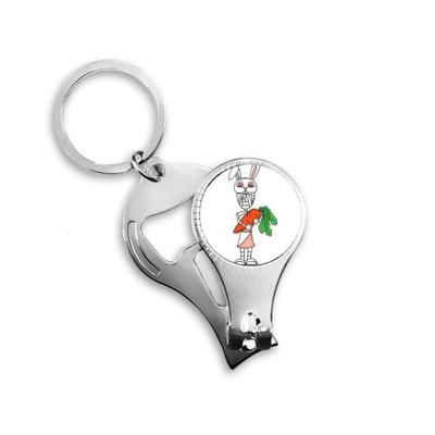 Egypt Mummy Horus Rabbits Hat Nail Clipper Ring Key Chain