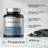 Horbach L-Theanine Supplement | 400mg | 120 Powder Capsules | Non-GMO & Gluten Free view 3