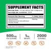 BulkSupplements.com Okra Extract Powder - Okra Supplement, Source of Fiber, Herbal Supplement - Vegan & Gluten Free, 500mg per Serving, 1kg (2.2 lbs) (Pack of 1) view 2