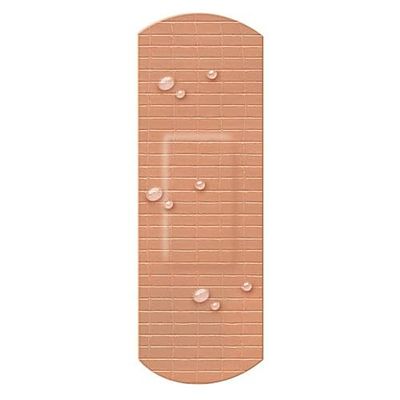 Adhesive Bandage, Fabric, Patch, 2" x 3", Bulk, 1500/cs