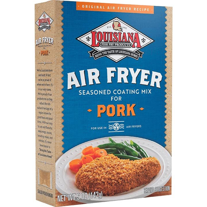 Air Fryer, Pork Coating Mix Box 5 oz