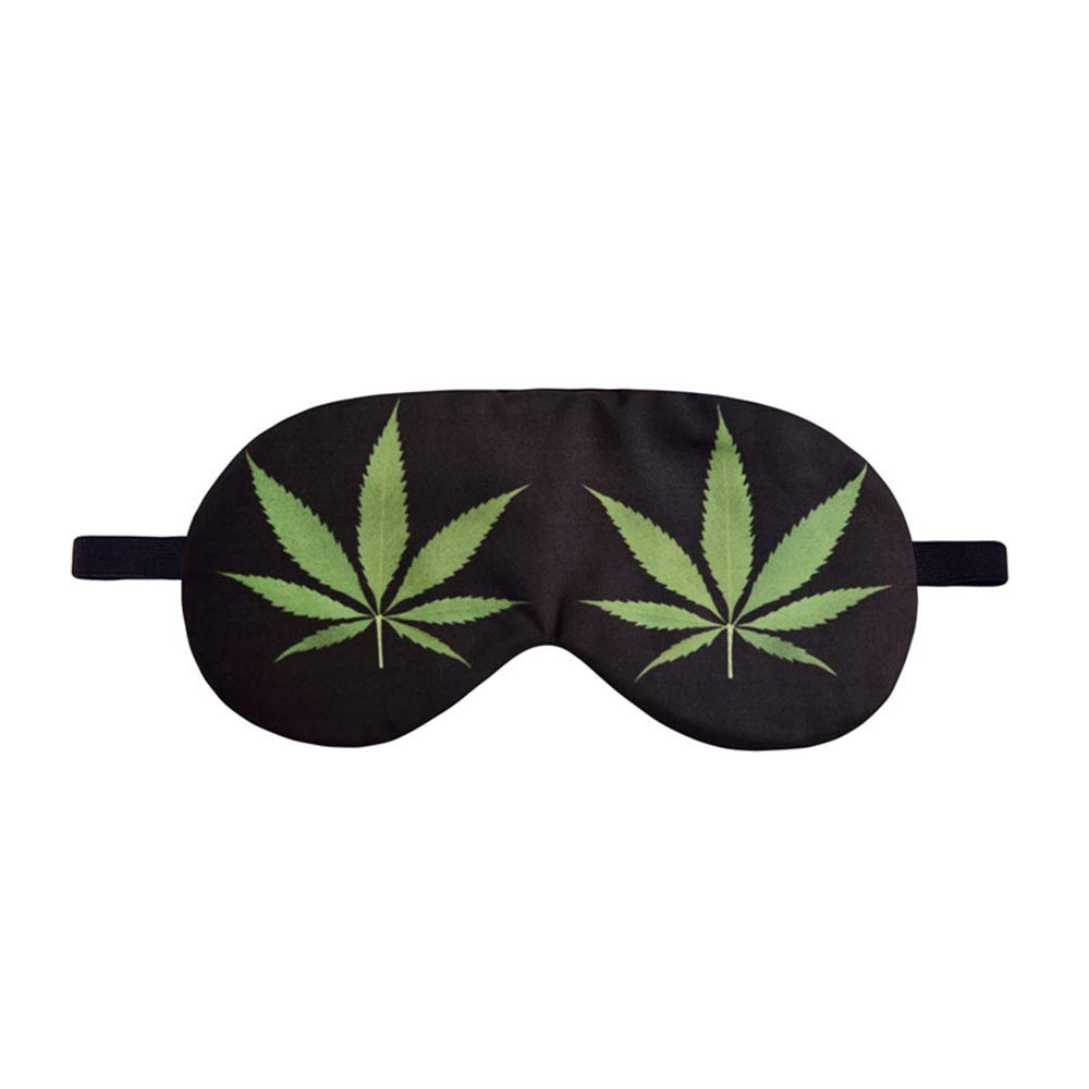 420 Leaf Sleeping Mak Eye Mask Blindfold Eye Cover