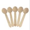 1000 Count | KingSeal Disposable Birch Wood Cutlery Spoons, Biodegradable and Earth Friendly, FSC Certified, 6.25 Inch Length, Bulk Pack - 10 Pack x 100 Spoons view 1
