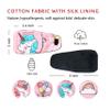 Astropic Cotton & Silk Eye Patch for Kids Glasses (Left Eye, Blue Hair Unicorn) view 2