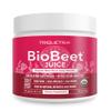 BioBeet Max Strength Beet Root Juice Powder  20:1 Concentrate, Each Serving Derived from 60,000 mg Organic Beetroot - Cold-Pressed, USA Grown  Nitric Oxide, Circulation Support  50 Servings view 1
