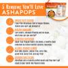 AshaPops Chili Flavored Popped Water Lily Seeds - Gluten-Free, Vegan, Paleo, Nut-Free, Corn-Free, Soy-Free, Non-GMO, Delicious Plant-Based Crunchy Snack, 1 oz (Pack of 6) view 3