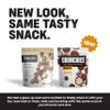Crunchies Freeze-Dried Chocolate Covered Fruits - 100% All Natural Crispy Fruit Dipped in Premium Milk Chocolate, Non GMO, Kosher (Bananas, 5 Ounce (Pack of 6)) view 4