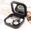 Honbay Fashion Planet Contact Lens Case Portable Contact Lens Box Kit with Mirror (Square) view 4