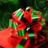 16 Pieces Christmas Pull Bows Red and Green Gift Wrap Bows with Ribbon for Christmas Wreath Gift Basket DIY Craft, 5 Inches view 3
