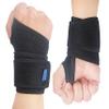 2Pack Version Profession Wrist Support Brace, Adjustable Wrist Strap Reversible Wrist Brace for Sports Protecting/Tendonitis Pain Relief/Carpal Tunnel/Arthritis/Injury Recovery, Right&Left (Black) view 1