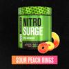 Jacked Factory NITROSURGE Pre Workout Supplement - Endless Energy, Instant Strength Gains, Clear Focus, Intense Pumps - NO Booster & Powerful Preworkout Energy Powder - 30 Servings, Sour Peach Rings view 2