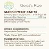 HerbEra Goat's Rue 120 Capsules, 400 mg, Goat's Rue (Galega officinalis) Dried Herb (120 Capsules) view 3