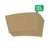 Live It Up! Party Supplies Christmas Paper Disposable Coffee or Hot Chocolate Cups and Lids - Festive Christmas Holiday Design (12-ct with Blank Kraft Sleeves) view 4