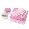 Honbay Fashion Travel Contact Lens Case Kit Mini Contact Lens Box with Mirror (Rose Red) view 4