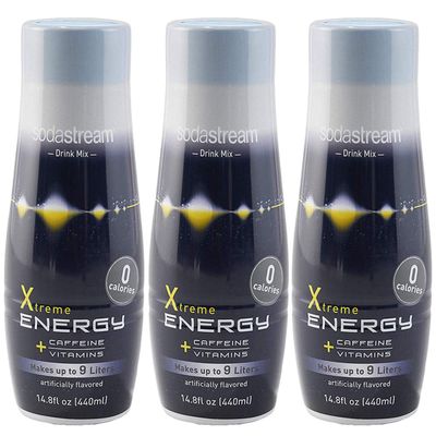 SodaStream Diet Energy, 440ml 3 Pack, 14.8 Fl Oz