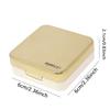 Honbay Fashion Travel Contact Lens Case Kit Mini Contact Lens Box with Mirror (Gold) view 2