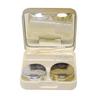 Honbay Fashion Travel Contact Lens Case Kit Mini Contact Lens Box with Mirror (Gold) view 4