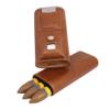 AMANCY Deluxe Portable 3 Holder Cigar Case Set With Lighter and Cutter Great Gift Kit view 3