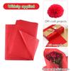FEPITO 100 Sheets Red Christmas Tissue Paper - Gift Wrapping Paper for Xmas Presents, Crafts (14 x 20 Inch) view 2