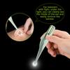 4 Pack Ear Wax Removal Tool Kit with Light, Ear Pick Ear Cleaning Tools Set for Kids and Adults, Ear Picks Digger & Tweezers & Spiral Spring Ear Spoon with Storage Box (Green) view 3