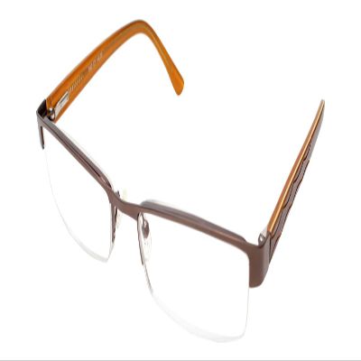 Calabria 842XL Computer Stainless Steel Reading Glasses (Brown, 2.75)