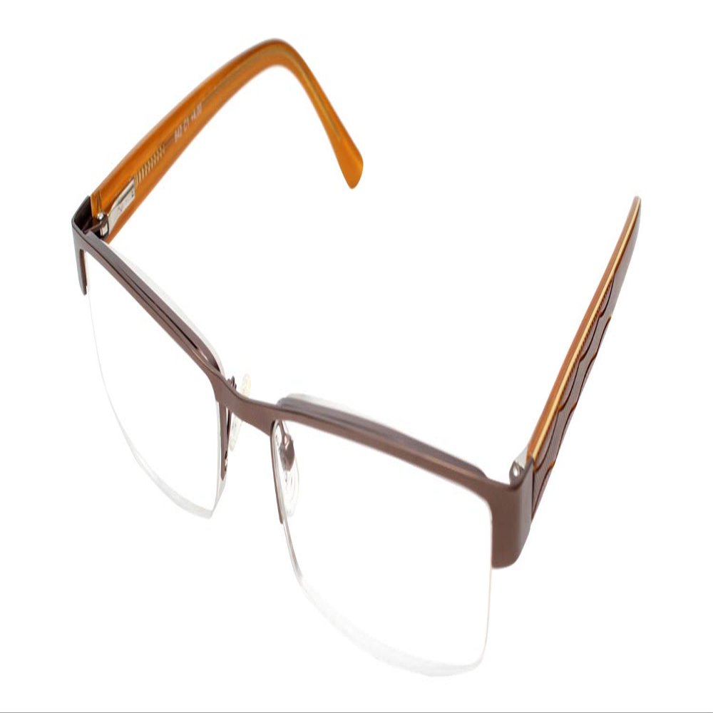 Calabria 842XL Computer Stainless Steel Reading Glasses (Brown, 2.75)