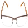 Calabria 842XL Computer Stainless Steel Reading Glasses (Brown, 2.75) view 3