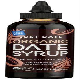 Just Date Syrup 8.8 oz each (1 Item Per Order, not per case)