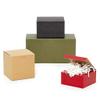 100ea - 5 X 5 X 3 Sage Kraft Tint Gift Box view 2