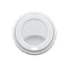1000ea - 8 Oz White Plastic Lid view 1