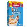 Kellogg's Rice Krispies Breakfast Cereal Kids Snacks Baking Marshmallow Treats Giant Size Original 24oz Box (1 Box) view 1