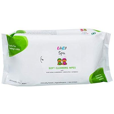 MODICARE Baby SPA Soft Cleansing Wipes - (80 PCS)