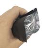 100 Pack Smell Proof Bags 3 x 4 Inch Resealable Mylar Bags Foil Pouch Bag Flat Bag Matte Black view 3