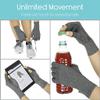 1Pair Soft Arthritis Gloves, Compression Glove for Arthritis for Women and Men,Arthritic Joint Pain Relief, Carpal Tunnel Wrist Support, Fingerless Arthritis Gloves view 3