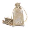 12-Pack 12x16 Reusable Jute Burlap Canvas Gift Bags w. Drawstrings (Silver Stars, X-Large) - for Presents, Party Favors, Retail, Samples by TheDisplayGuys view 1