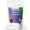 powbab Aronia Berry Powder from 100% USA Grown Organic Aronia Chokeberry. No Added Sugar. Not Freeze Dried. Made in The USA Black Chokeberry (3.5 Oz) view 1
