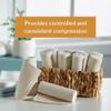 McKesson Elastic Bandages, Non-Sterile, Hook and Loop Closure, 6 in x 5 yd, 10 Count, 5 Packs, 50 Total view 2