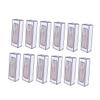 12PCS Red Wine Bags Kraft Paper present Bags with Handles Wine Tote Packging Carrier view 1